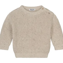 Sweet Petit baby trui Charlie lange mouwen melee beige