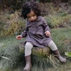 Sweet Petit maillot rib  effen beige