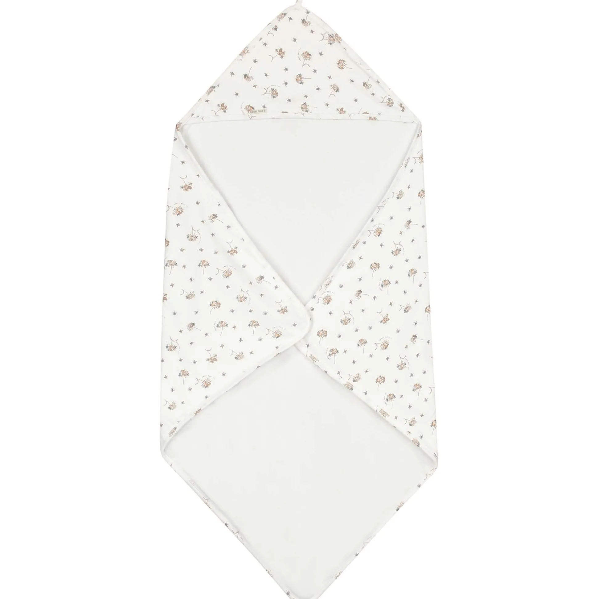 Sweet Petit Mini badcape wit