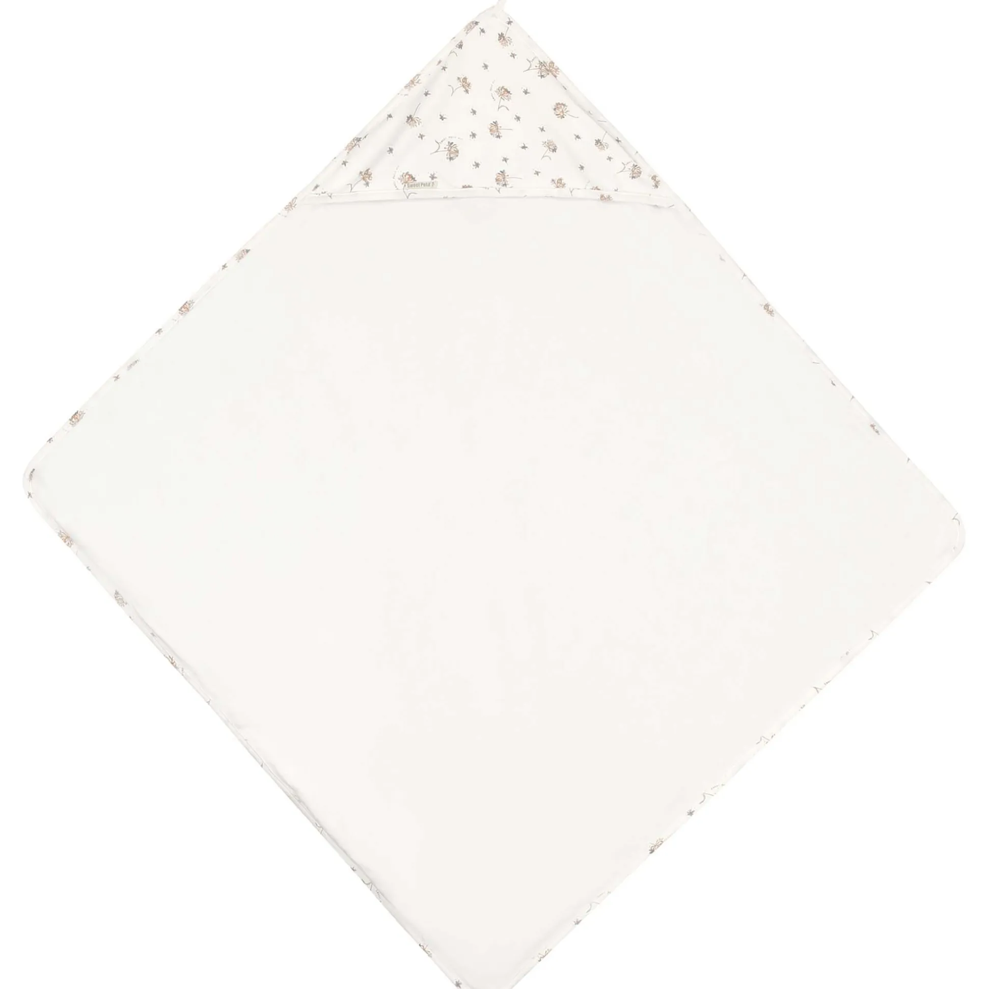 Sweet Petit Mini badcape wit