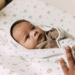 Sweet Petit Mini badcape wit