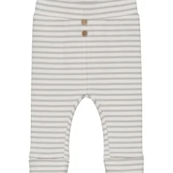 Sweet Petit Mini broek rib strepen grijs