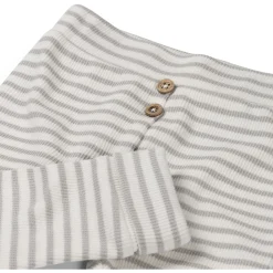 Sweet Petit Mini broek rib  strepen grijs