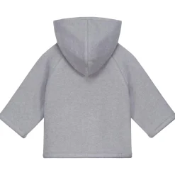 Sweet Petit Mini jas lange mouwen effen grijs