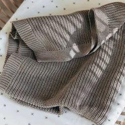 Sweet Petit Mini wiegdeken bruin