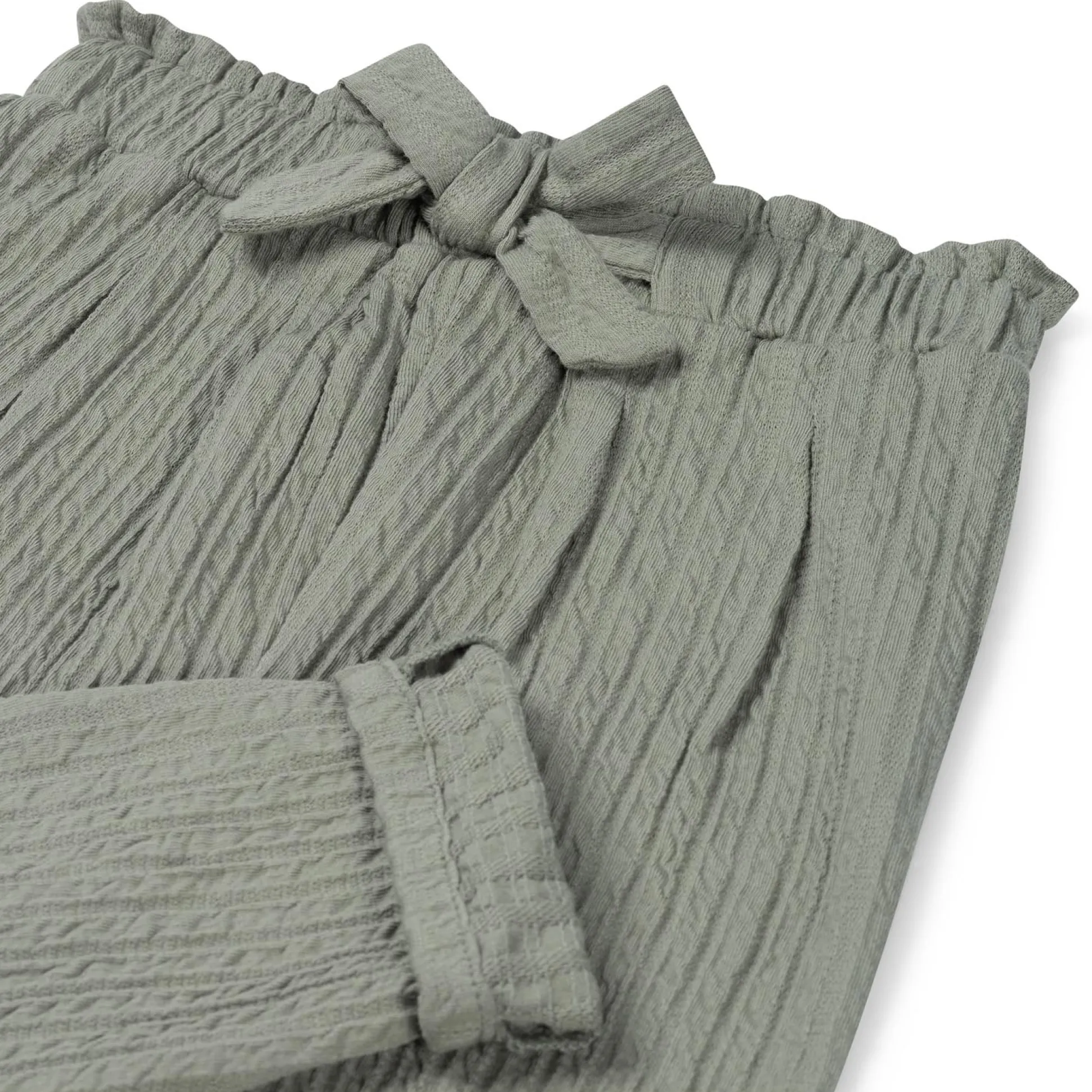 Sweet Petit peuter broek Puck effen groen