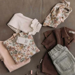 Sweet Petit peuter broek  effen grijs