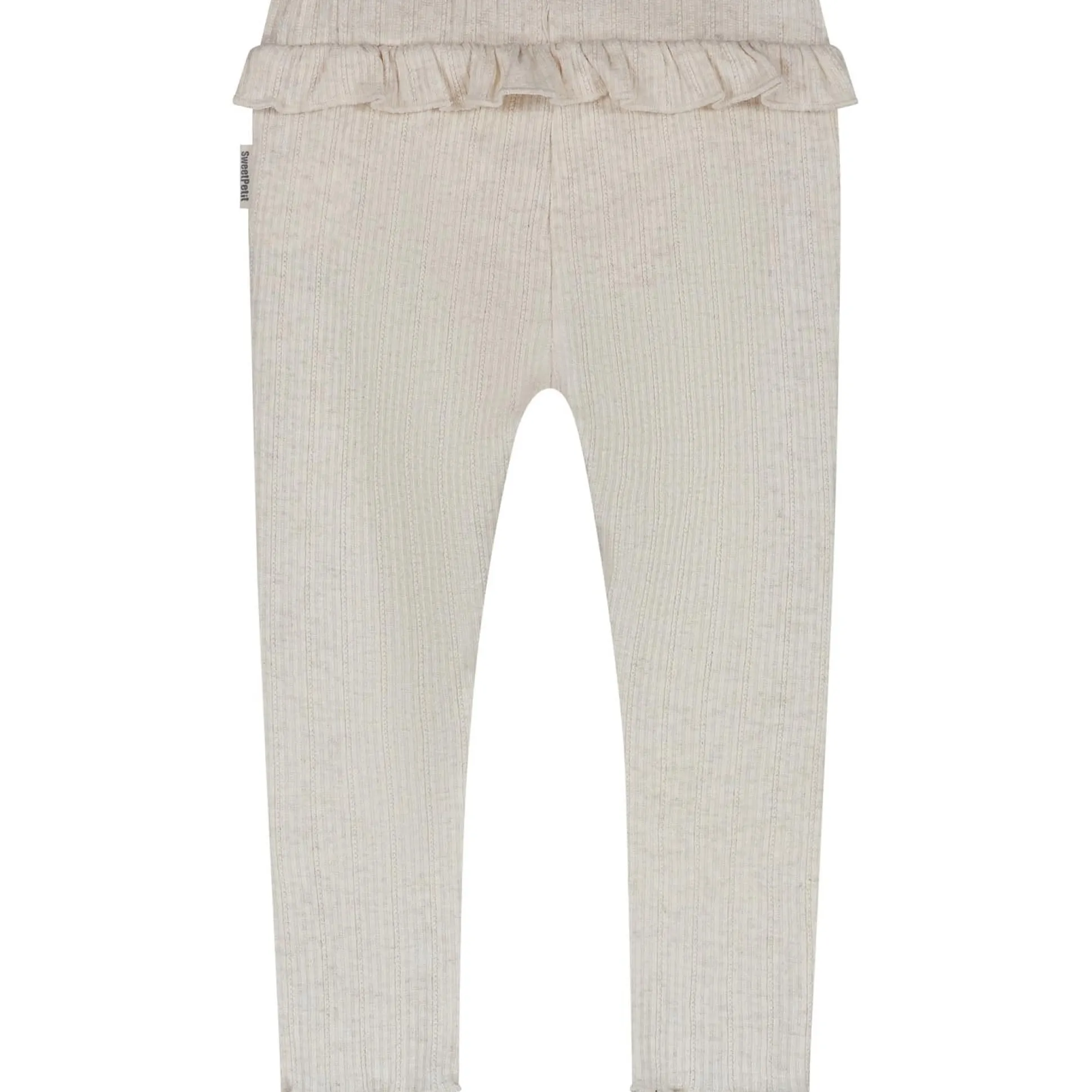 Sweet Petit peuter legging Pien effen beige