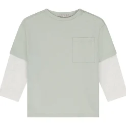 Sweet Petit peuter shirt lange mouwen meerkleurig groen