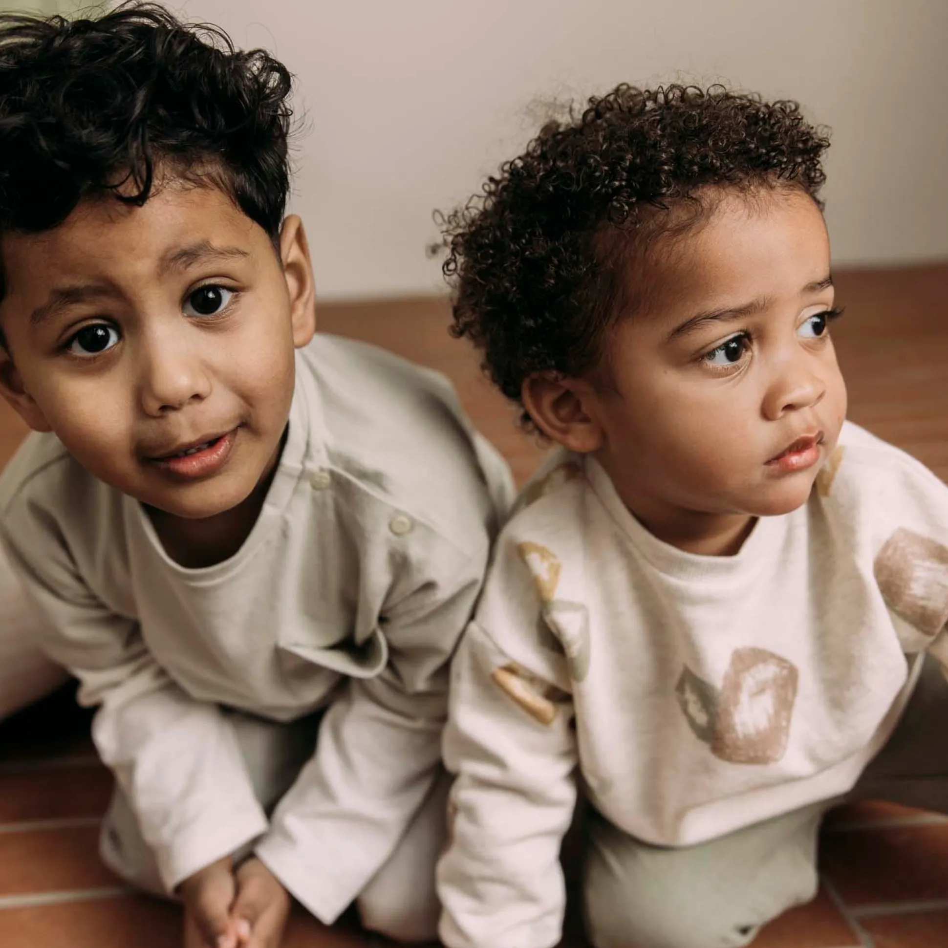 Sweet Petit peuter shirt lange mouwen meerkleurig groen