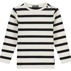 Sweet Petit peuter shirt Sepp lange mouwen strepen beige