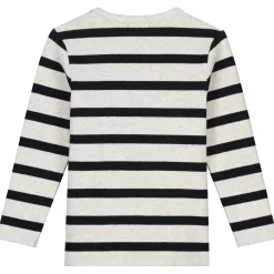 Sweet Petit peuter shirt Sepp lange mouwen strepen beige