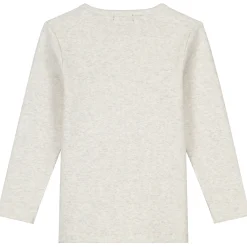 Sweet Petit peuter shirt Robin lange mouwen effen beige