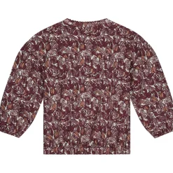 Sweet Petit peuter sweater mira lange mouwen bladeren multi