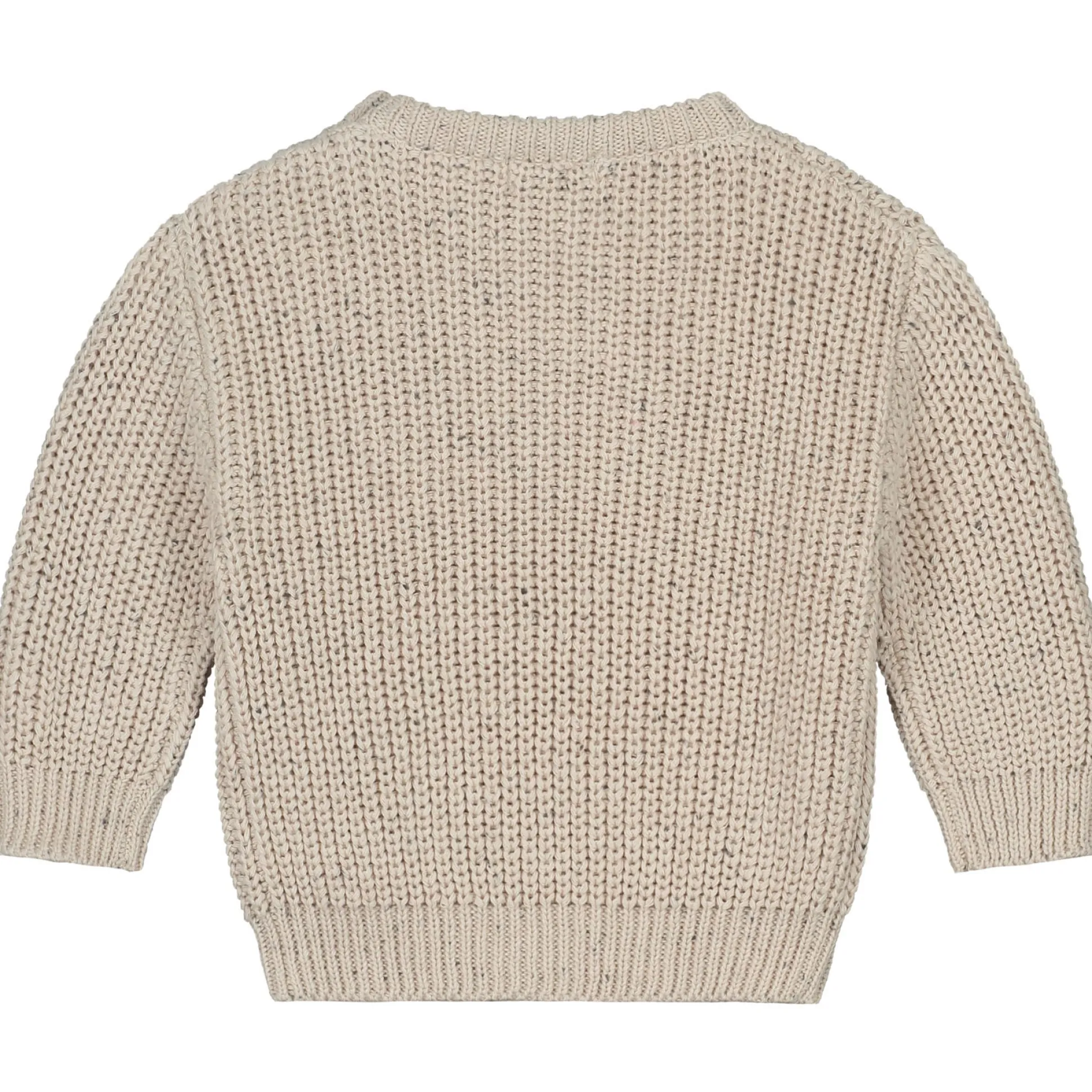 Sweet petit peuter trui Charlie lange mouwen melee beige