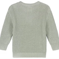 Sweet Petit peuter trui lange mouwen effen groen