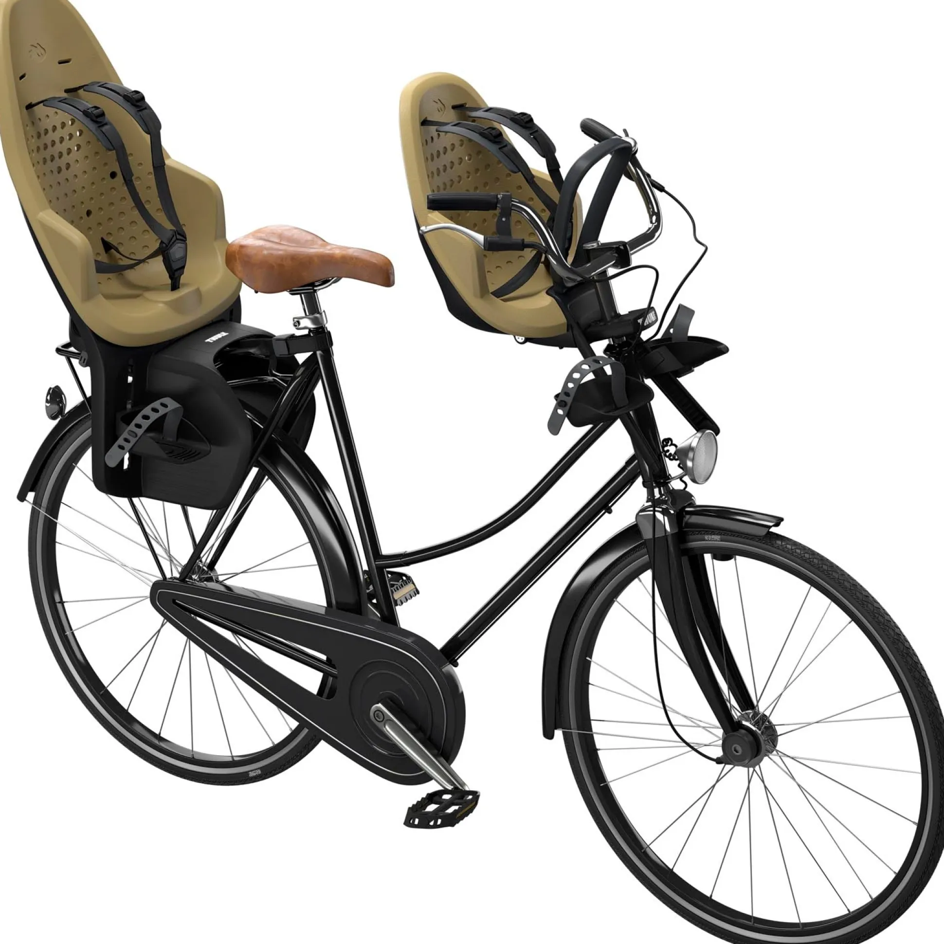 Thule Yepp 2 mini fietsstoeltje Fennel Tan