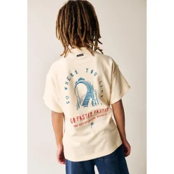 Tumble 'N Dry peuter T-shirt korte mouwen logo wit