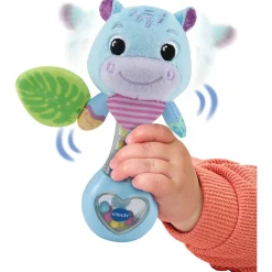 VTech rammelaar nijlpaard Blue