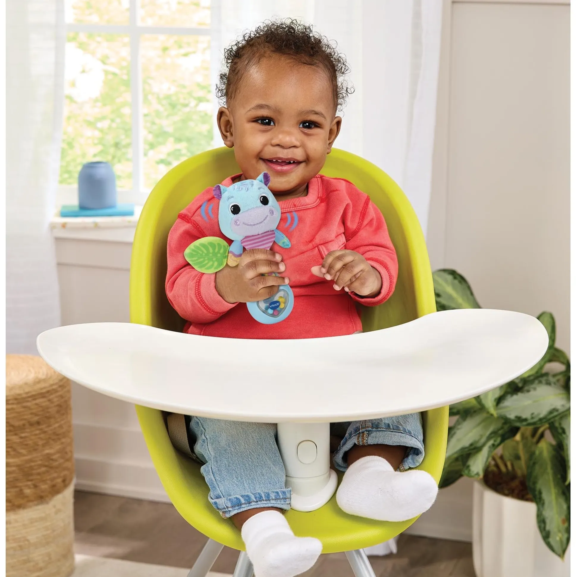 VTech rammelaar nijlpaard Blue