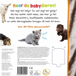 Welk dier hoor ik hier? – Babydieren Multi