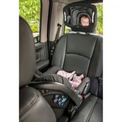 Yrda autospiegel met ledverlichting Black