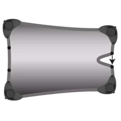 Yrda zonnescherm rekbaar Black