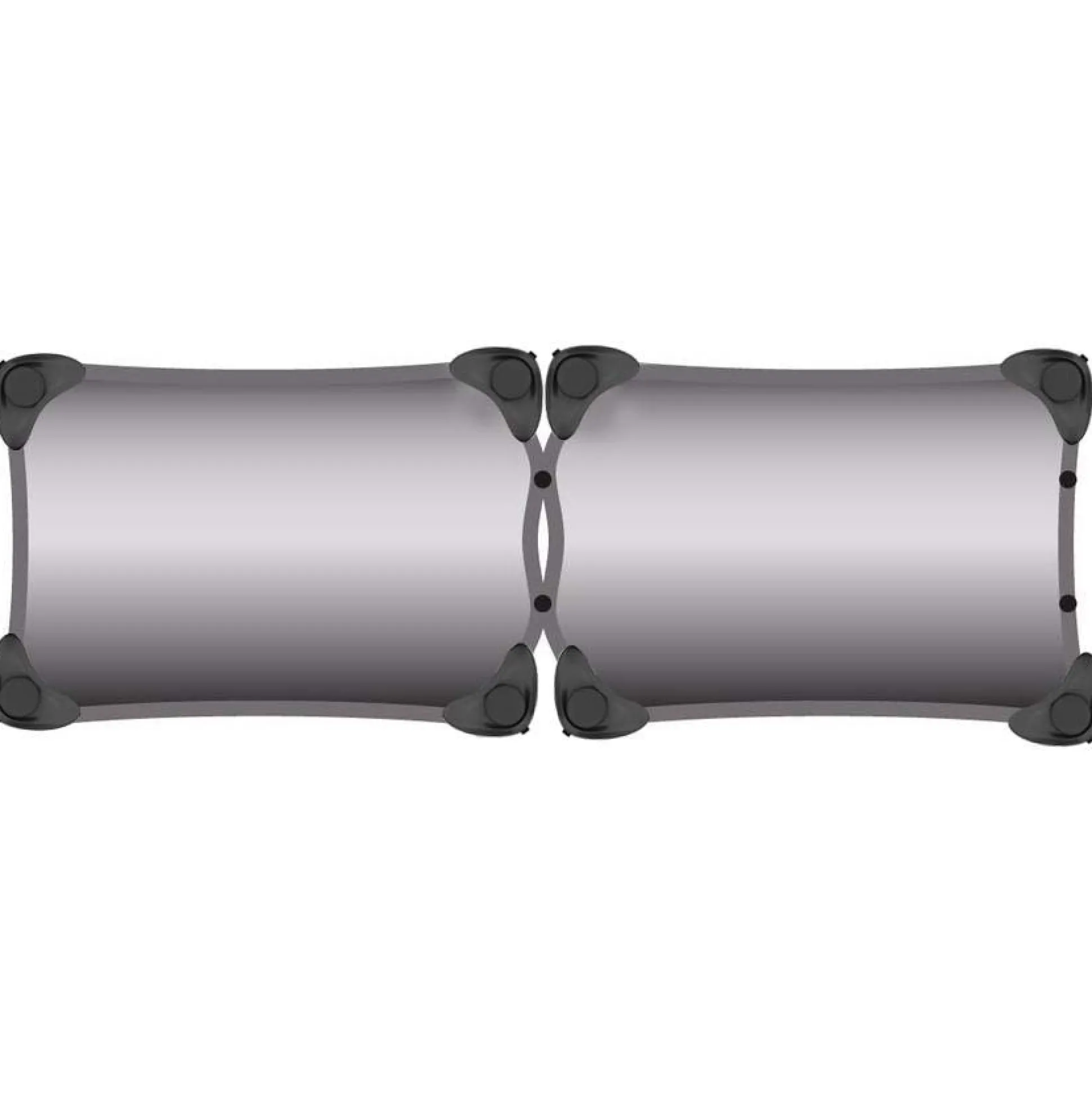 Yrda zonnescherm rekbaar Black