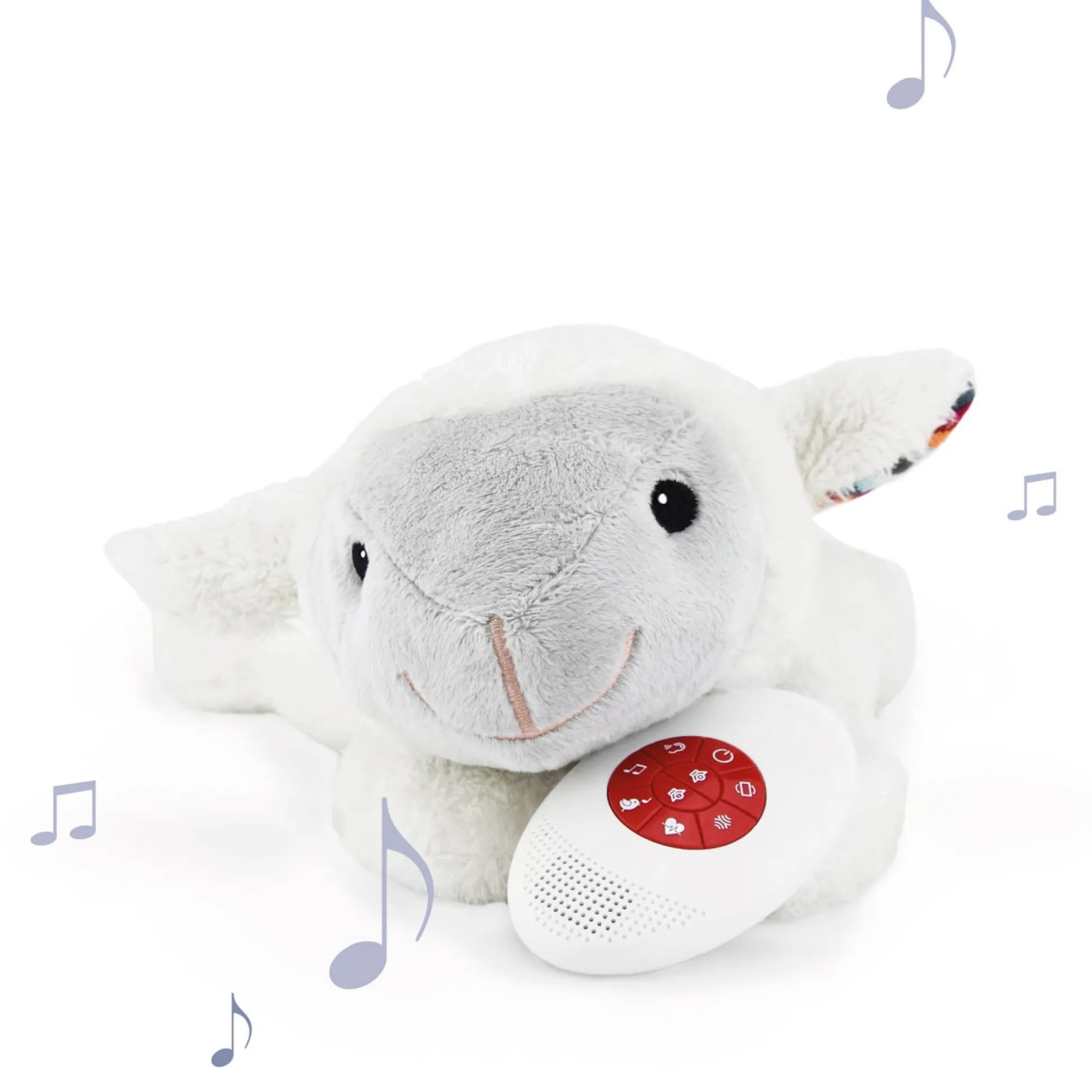 Zazu hartslagknuffel Heartbeat Liz wit