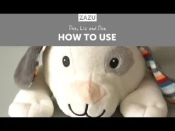 Zazu hartslagknuffel Heartbeat Liz wit