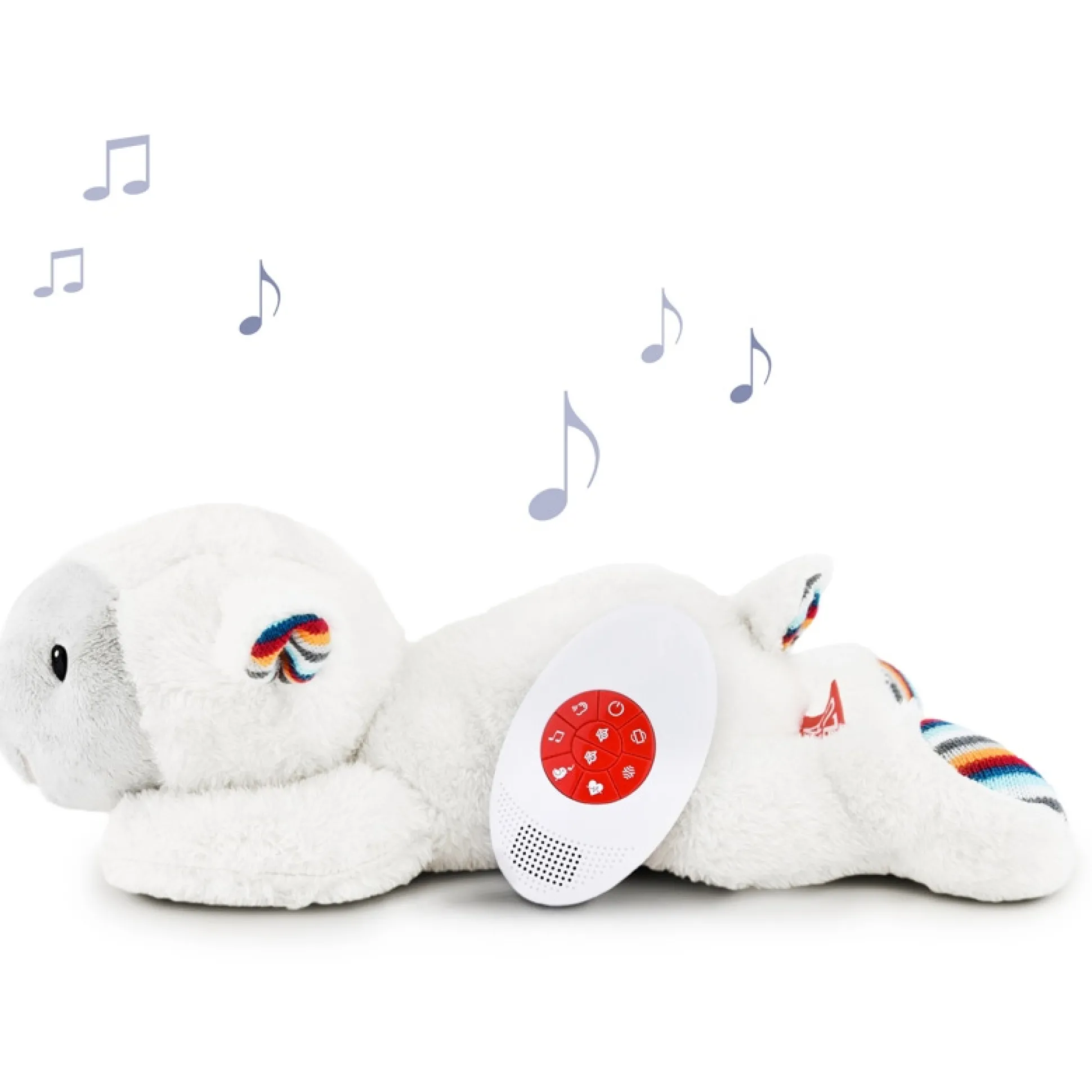 Zazu hartslagknuffel Heartbeat Liz wit