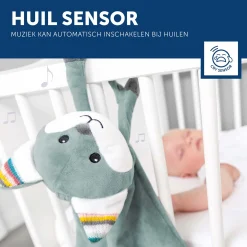 Zazu Knuffeldoekje Comforter Felix the Fox groen