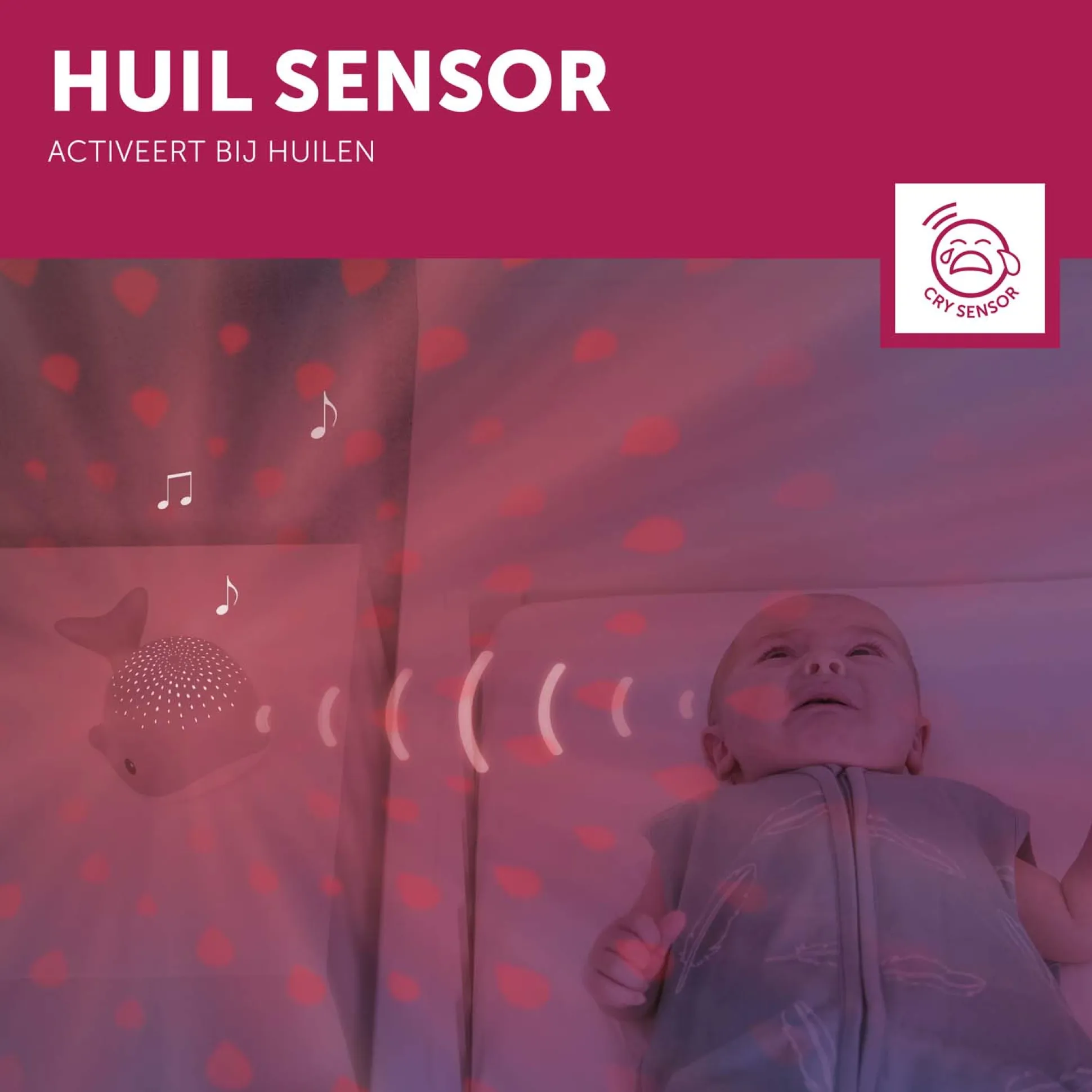 Zazu projector Wally groen