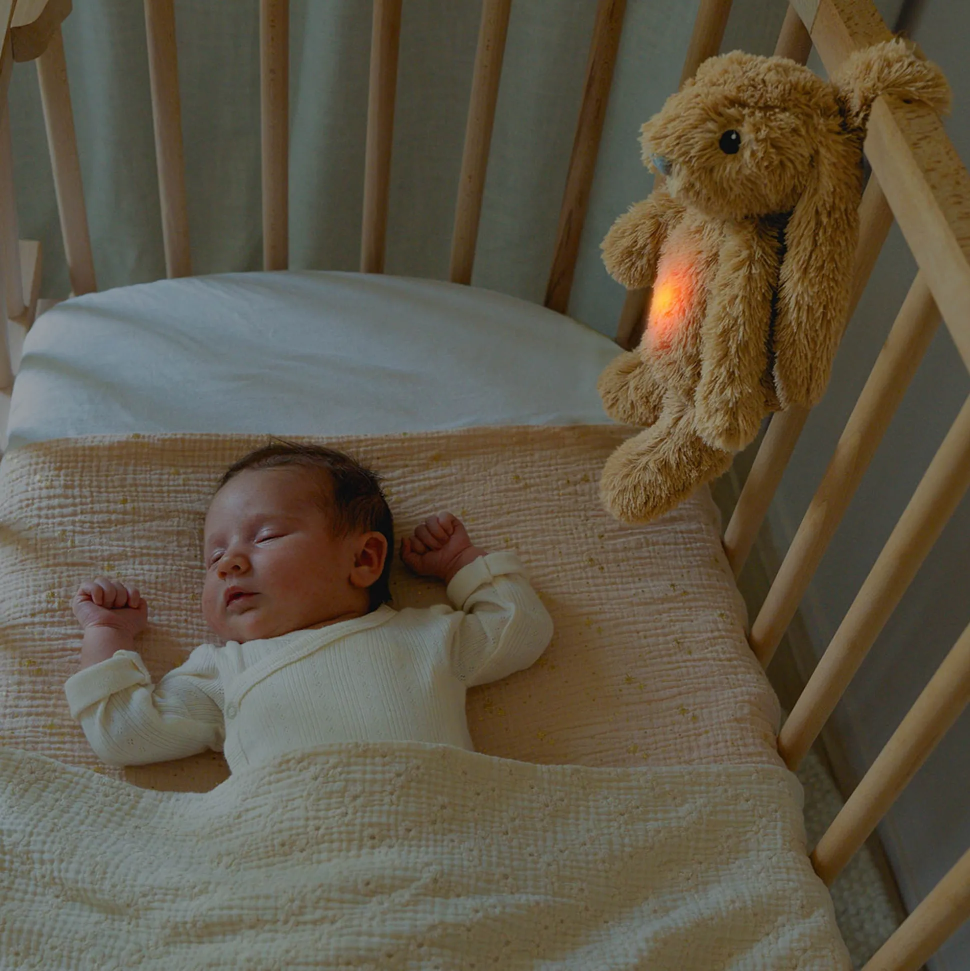 Zazu Ro the Rabbit Slaapknuffel wit