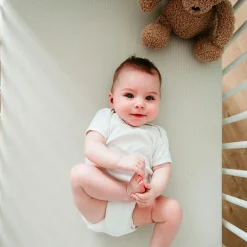 Zzzoo Airgosafe hoeslaken 60x120cm Lightgreen